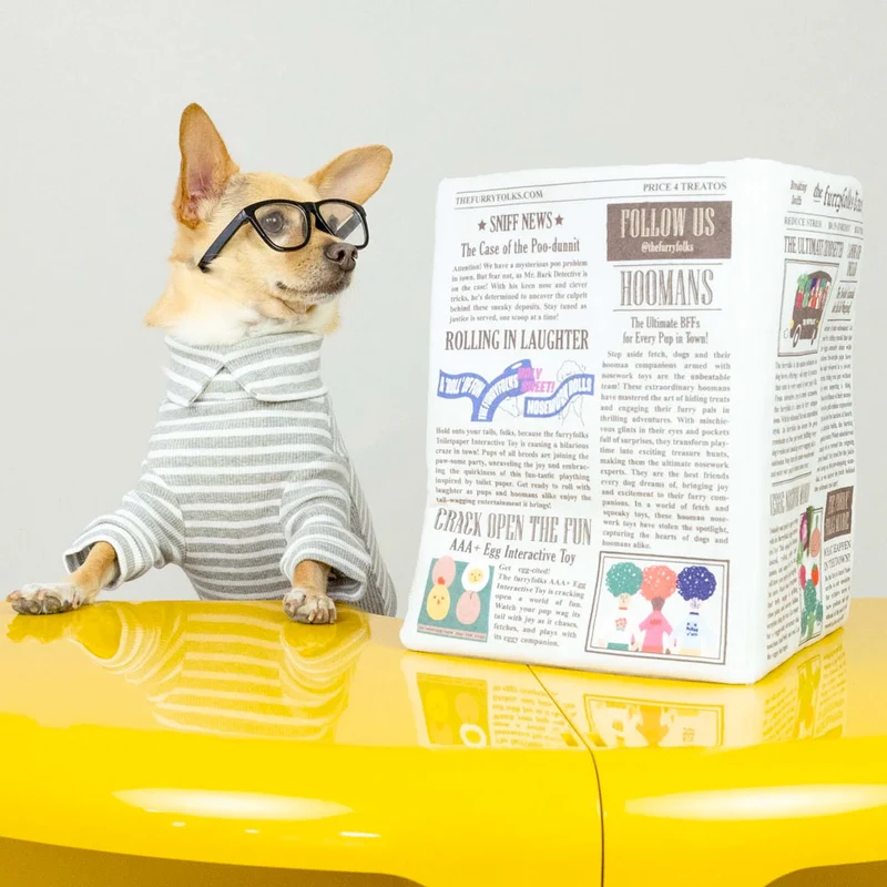 Hundespielzeug, Newspaper