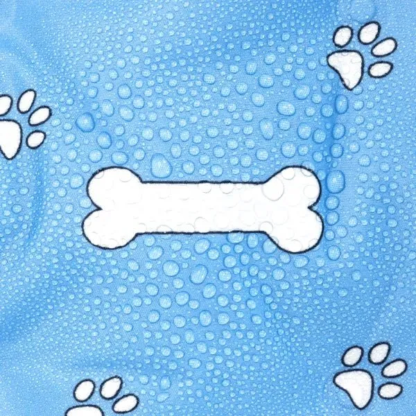 nobleza - Kühlbett Print - Hundeknochen - Rund