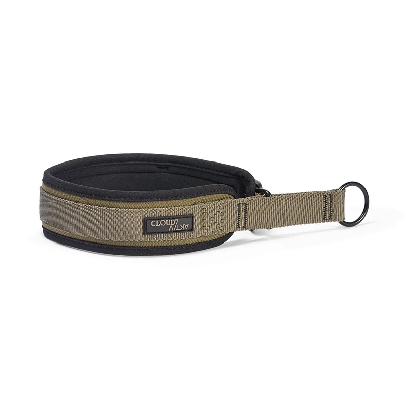 C-1 Zugstopp Halsband AKTIV Softshell, Olive