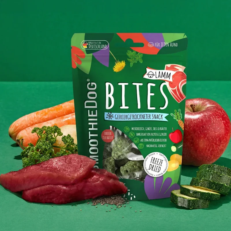 Hundeleckerli Smoothie Bites, Lamm