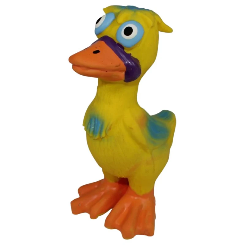 Nobby Latex Hundespielzeug - 3er Set - Vogel/Ente/Kuh - Tierfiguren - quitscht