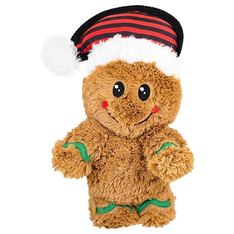 Nobby XMAS Plüsch-Hundespielzeug - 30 cm - quietscht - Plüschtier Kuscheltier