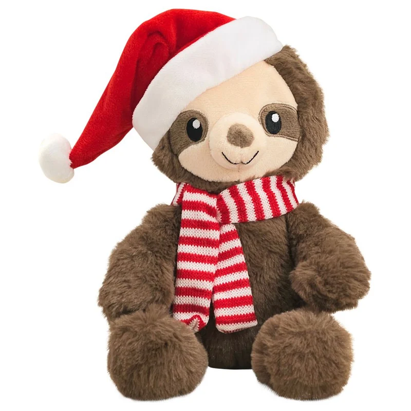 Nobby XMAS Plüsch-Hundespielzeug Faultier FAULI - 23 cm - Plüschtier Kuscheltier