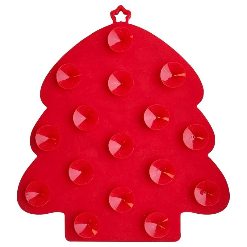 Nobby XMAS Silikon-Leckmatte TREE - Hund Katze - Schleckmatte Anti-Schlingmatte