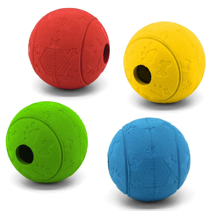 Nobby Gummi Snackball - 8 cm - Beschäftigungsball Futterball - Snack Leckerli