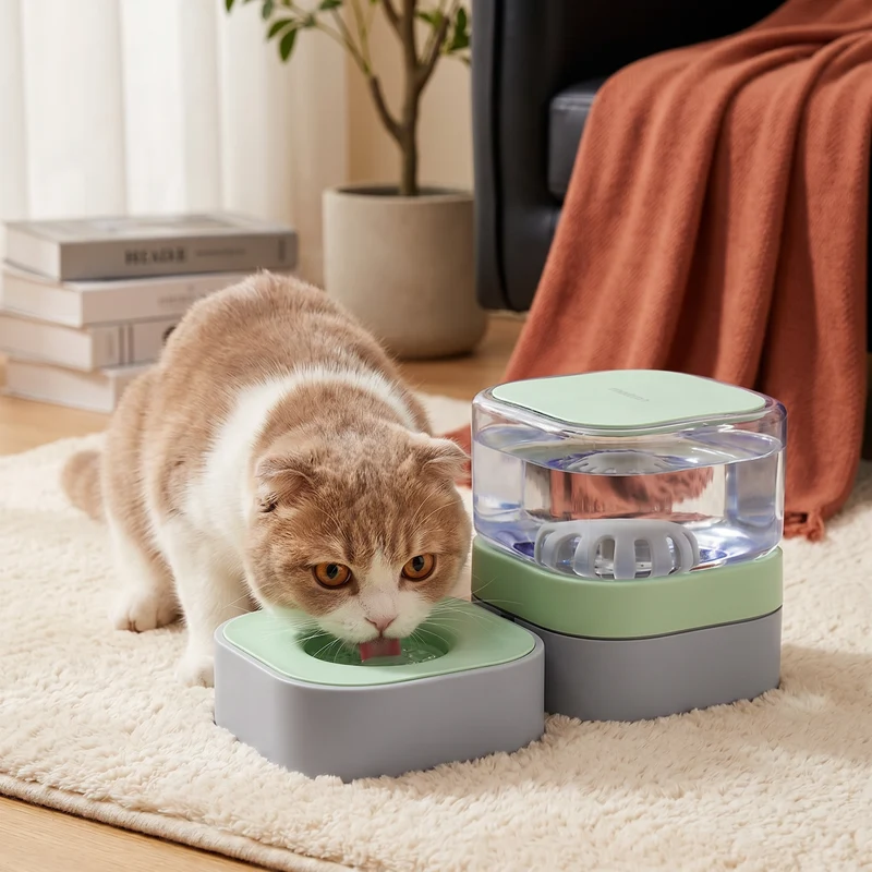Automatischer Tragbarer Wasserspender für Katzen