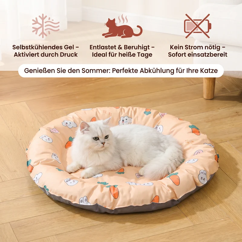 Praktische Kühlmatte für Katzen – Erfrischende Sommermatte für heiße Tage