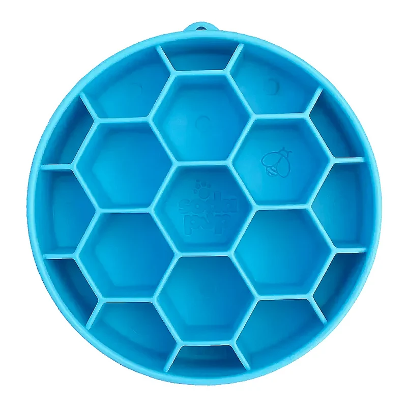 Antischlingnapf | eBowl Honeycomb, Blau