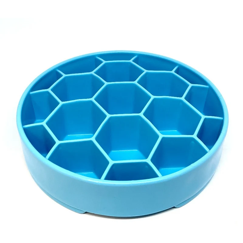 Antischlingnapf | eBowl Honeycomb, Blau