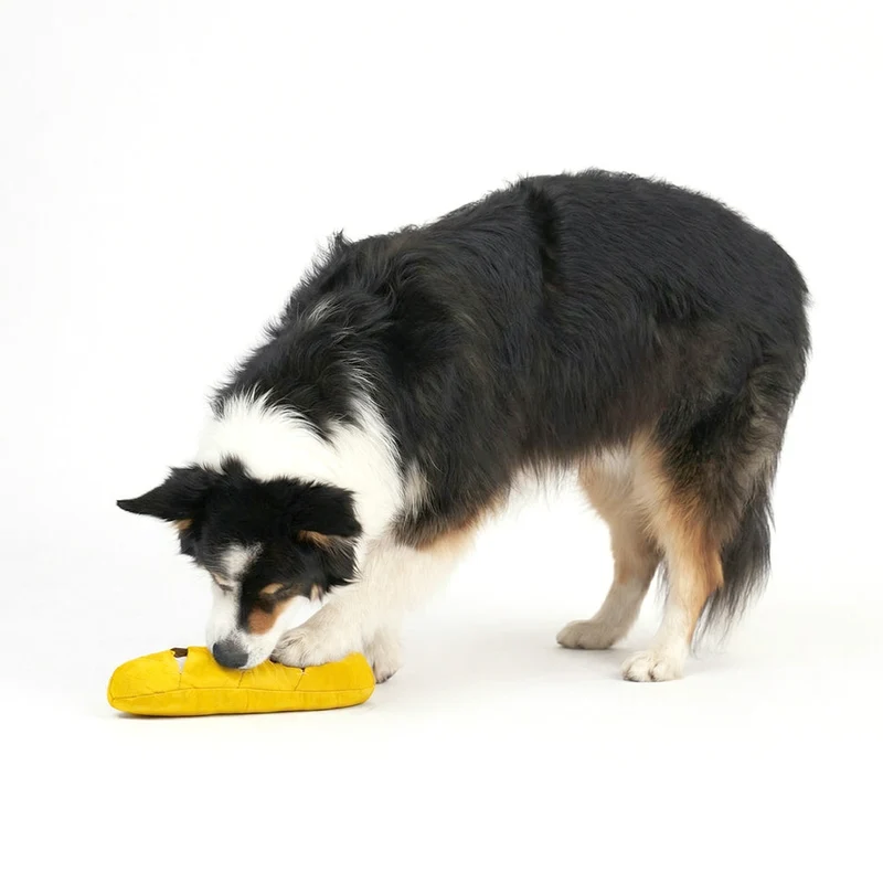 Hundespielzeug Baguette