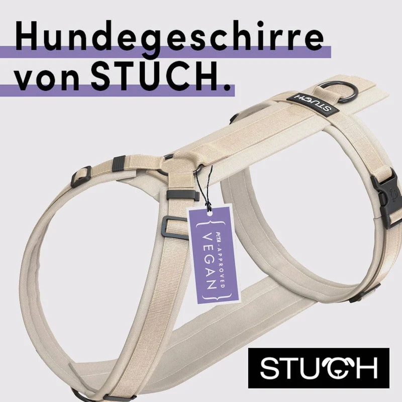 Hundegeschirr gepolstert | Beige