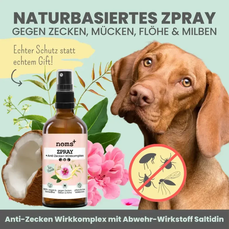 Zeckenspray für Hunde | Natürlicher Schutz mit Salidrin