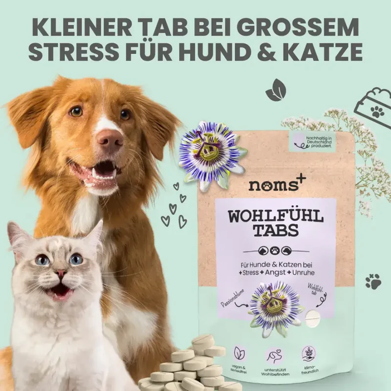 Wohlfühltabs Hund | bei Stress, Angst & Unruhe