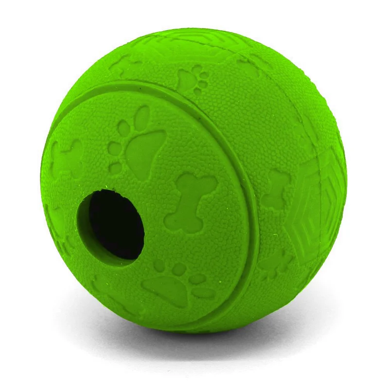 Nobby Gummi Snackball - 6,5 cm - Beschäftigungsball Futterball - Snack Leckerli