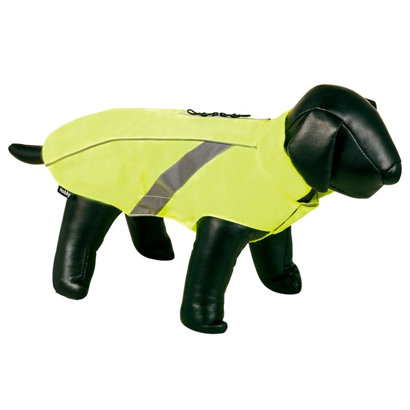 Nobby Regenmantel NEW RAINY - neongelb/neonorange - Hundejacke Hundemantel