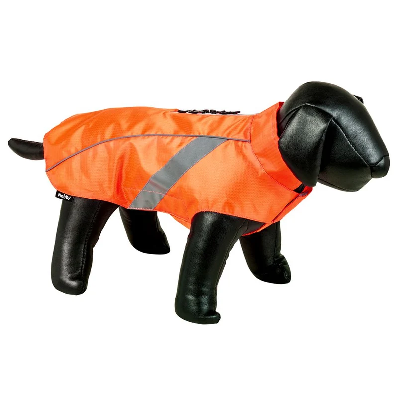Nobby Regenmantel NEW RAINY - neongelb/neonorange - Hundejacke Hundemantel