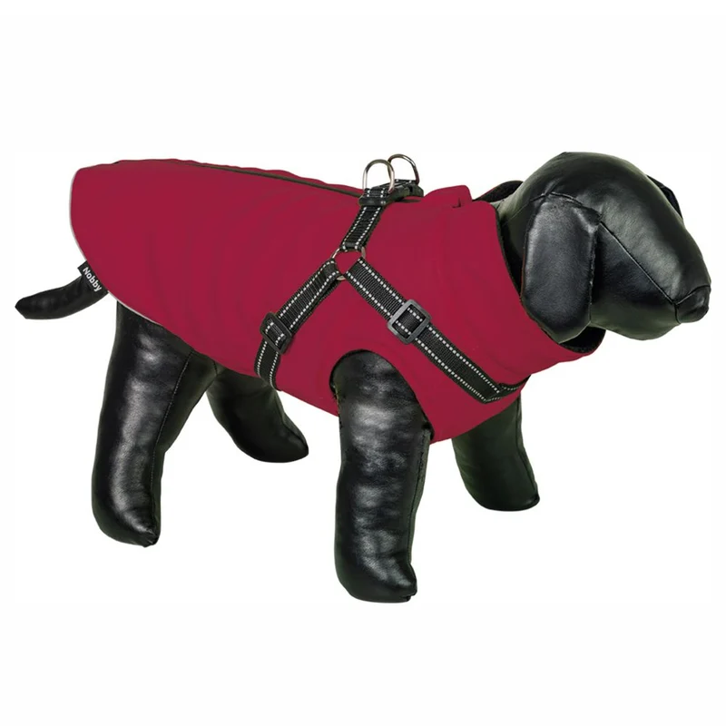Nobby Regenmantel ANTEKA 2 in 1 - mit Geschirr - Hundemantel Hundejacke