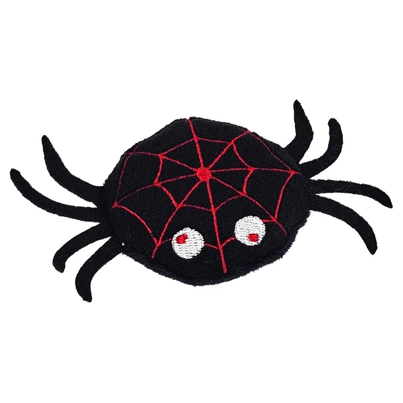 Nobby HALLOWEEN Plüsch-Katzenspielzeug 2er-Set - Spinne & Kürbis - Jagdspielzeug