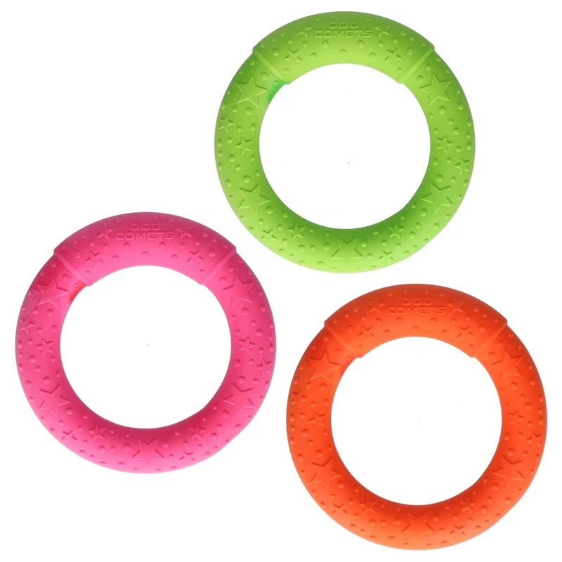 Dog Comets UFO RING - Ø 19 cm - Apportierspielzeug - Hundespielzeug - schwimmt