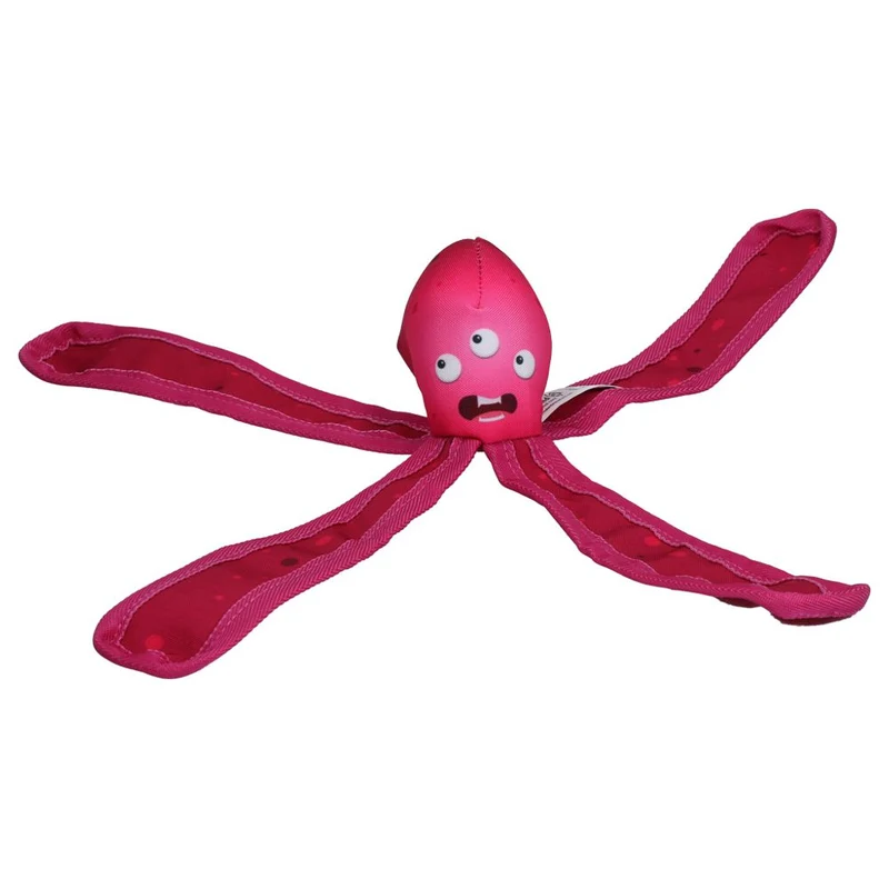 Dog Comets ALIEN OCTO - Oktopus - Apportierspielzeug mit Squeaker Knisterfolie