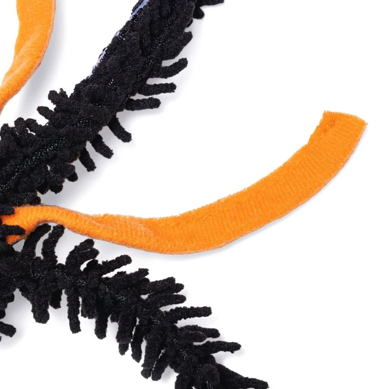 Beeztees HALLOWEEN Plüsch-Katzenspielzeug Spinne - 25 cm - Jagdspielzeug
