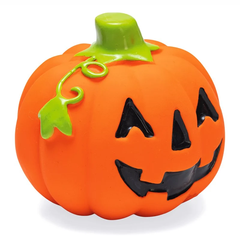 Beeztees HALLOWEEN Latex-Hundespielzeug - 8 cm - Apportierspiel Squeaker