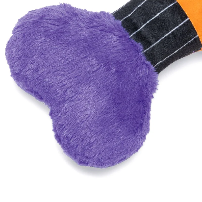 Beeztees HALLOWEEN Plüsch-Hundespielzeug Knochen - Kuscheltier - Squeaker