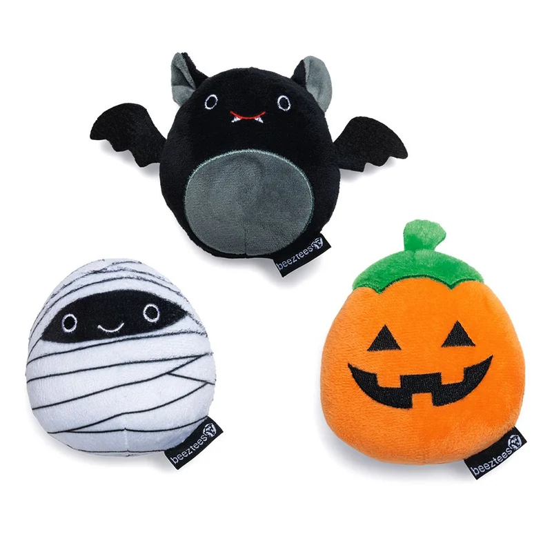 Beeztees HALLOWEEN Plüsch-Hundespielzeug TRICK OR TREAT - Kuscheltier - Squeaker