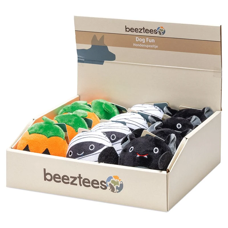 Beeztees HALLOWEEN Plüsch-Hundespielzeug TRICK OR TREAT - Kuscheltier - Squeaker