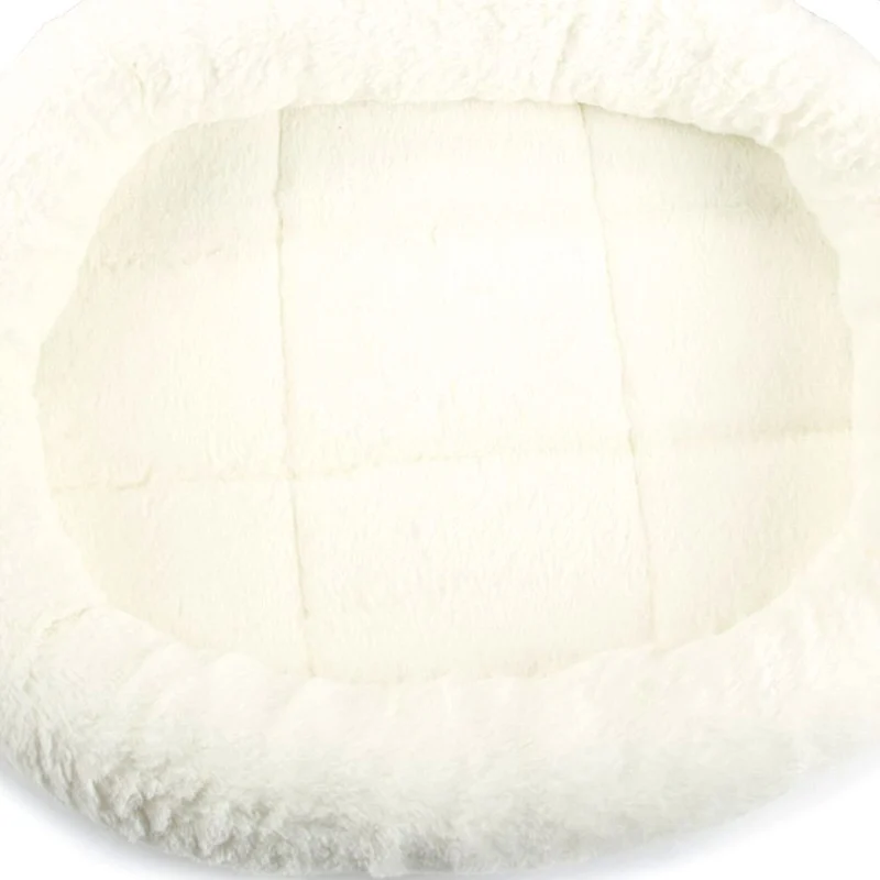 Beeztees Plüsch-Katzenbett RELAX - 46x39x8 cm - Schlafplatz Kuschelbett Katzen