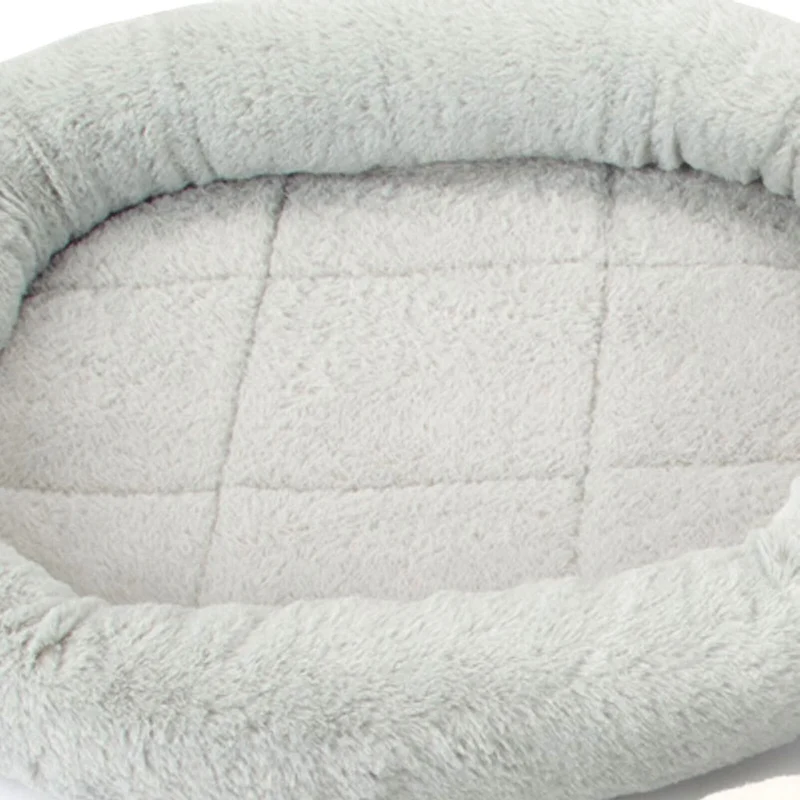 Beeztees Plüsch-Katzenbett RELAX - 46x39x8 cm - Schlafplatz Kuschelbett Katzen