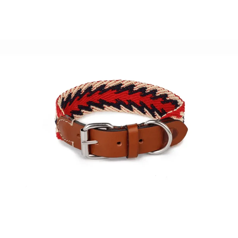 Hundehalsband | Peruvian Arrow Red