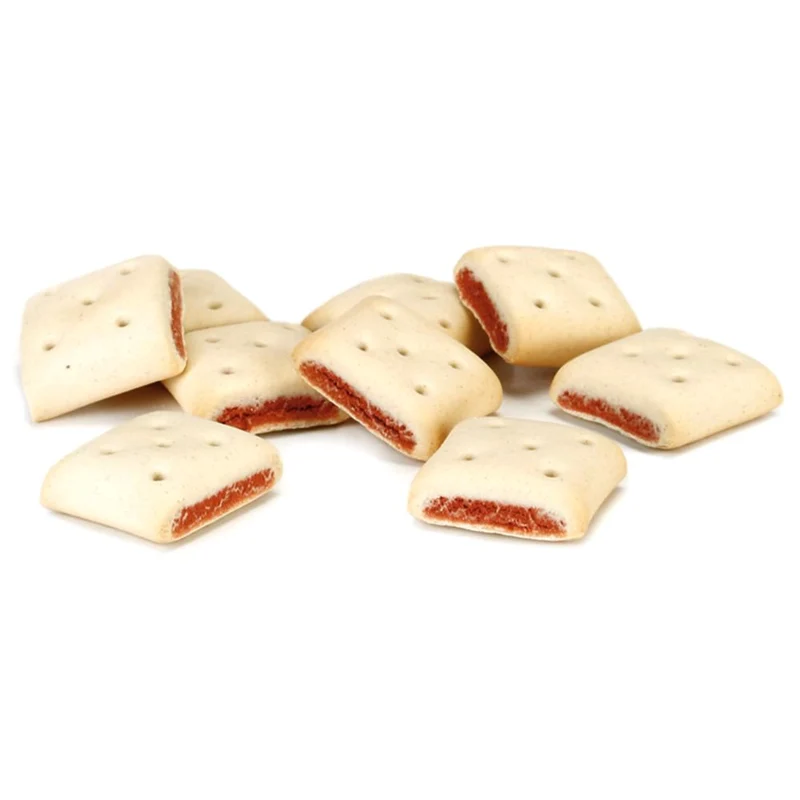 Beeztees Cookies SANDWICH MIX - Getreide & Fleisch Snacks - Kekse Leckerli 400g