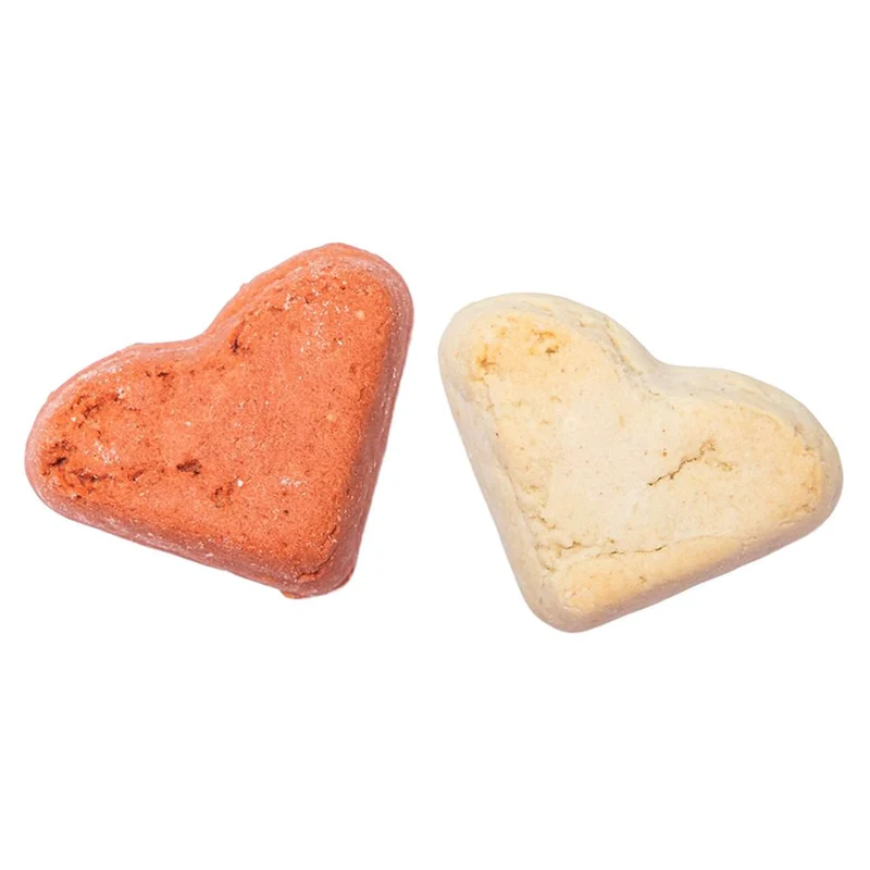 Beeztees Cookies HEART MIX - Getreide Snacks - Kekse Leckerli 400g