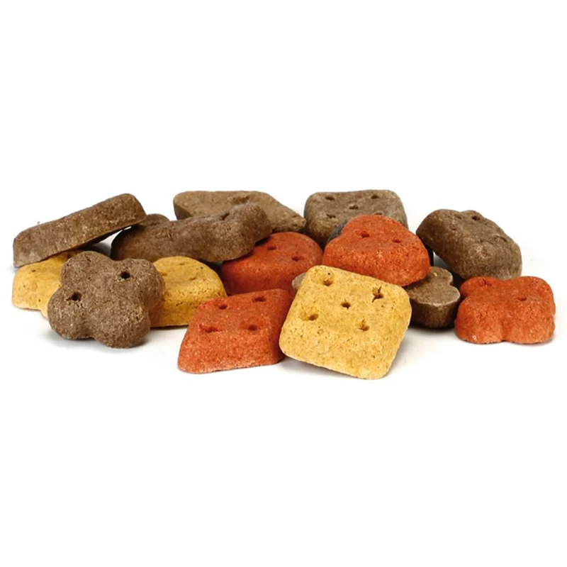 Beeztees Cookies ENGLISH MIX - Getreide & Fleisch Snacks - Kekse Leckerli 400g