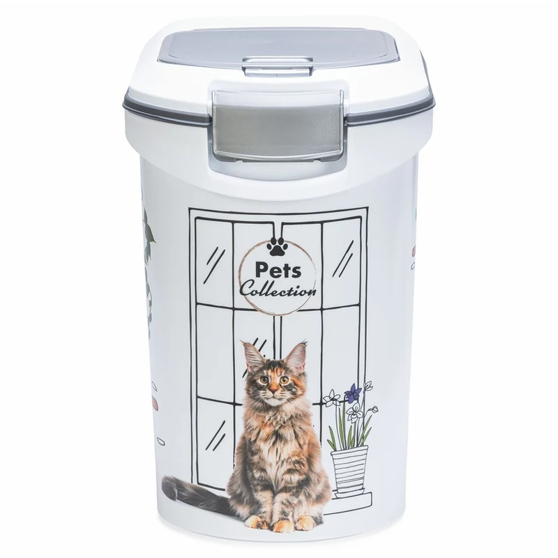 Curver Futterbox - 35 ltr / 12 kg - Snack Behälter Container Dose für Katzen