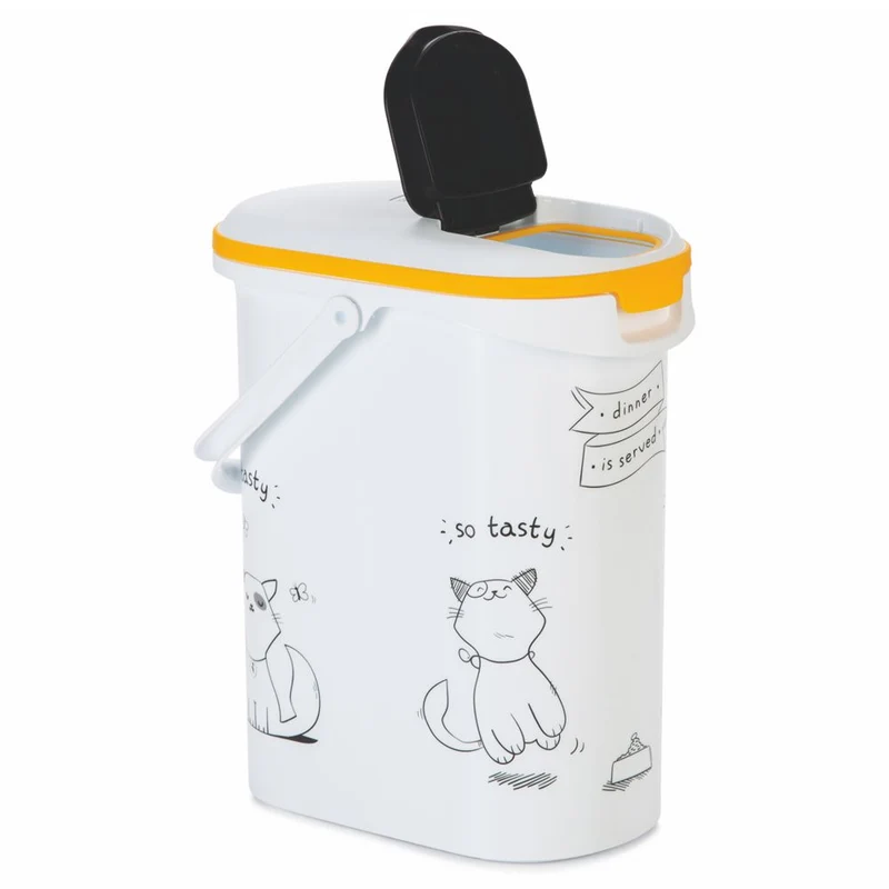 Curver Futterbox - 10 ltr / 4 kg - Snack Behälter Container Dose für Katzen