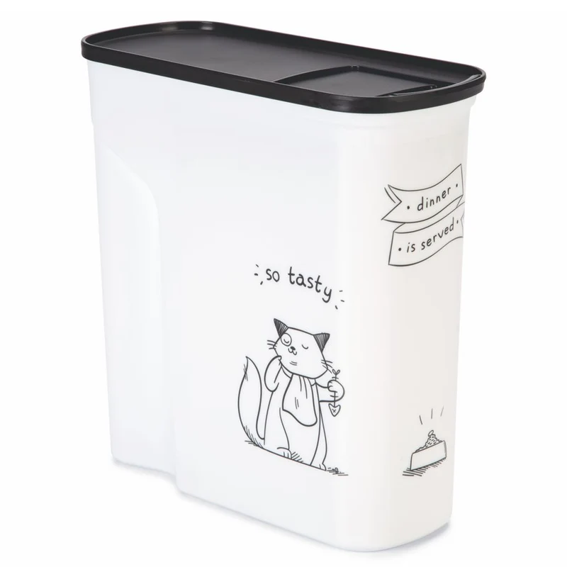Curver Futterbox - 6 ltr / 2,5 kg - Snack Behälter Container Dose für Katzen