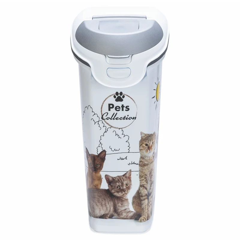 Curver Futterbox - 23 ltr / 10 kg - Snack Behälter Container Dose für Katzen