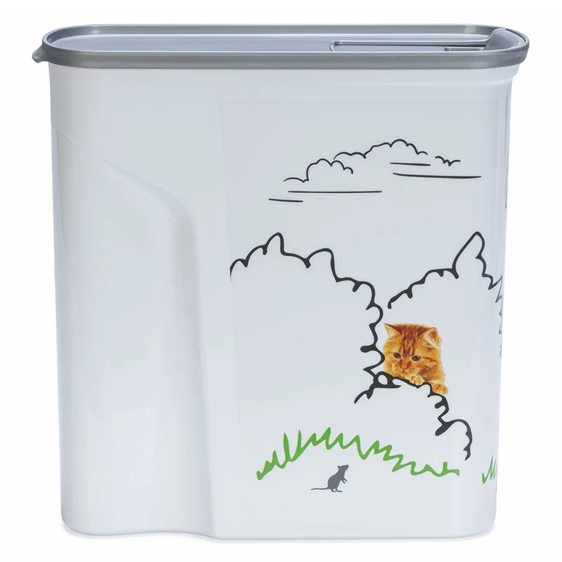 Curver Futterbox - 6 ltr / 2,5 kg - Snack Behälter Container Dose für Katzen