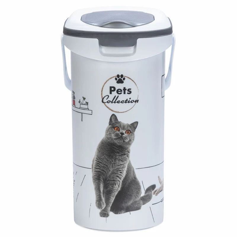 Curver Futterbox - 10 ltr / 4 kg - Snack Behälter Container Dose für Katzen