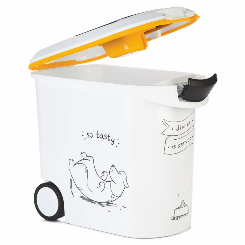 Curver Futterbox - 35 ltr / 12 kg - Snack Behälter Container Dose für Hunde