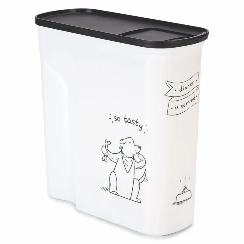 Curver Futterbox - 6 ltr / 2,5 kg - Snack Behälter Container Dose für Hunde