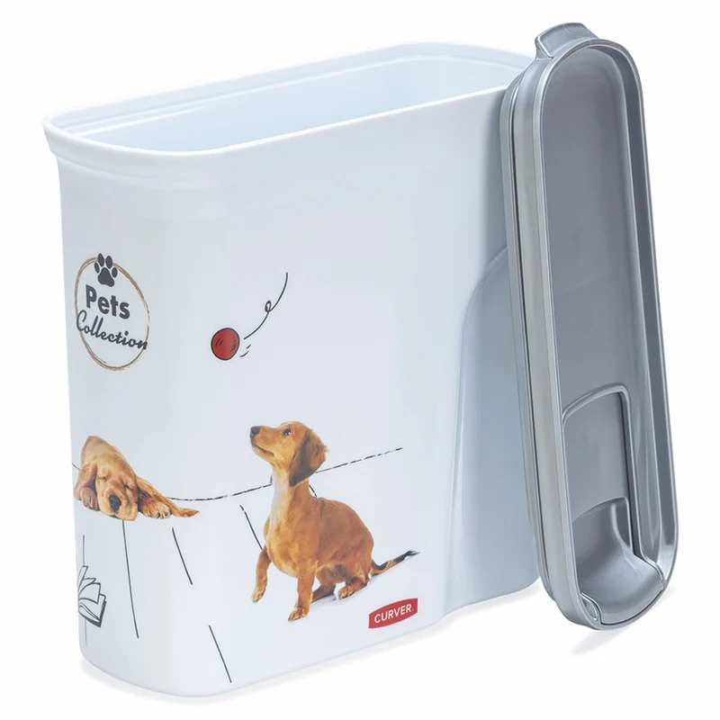Curver Futterbox - 2 ltr / 1 kg - Snack Behälter Container Dose für Hunde