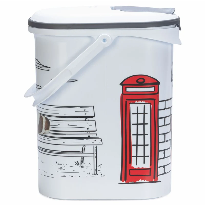 Curver Futterbox - 10 ltr / 4 kg - Snack Behälter Container Dose für Hunde