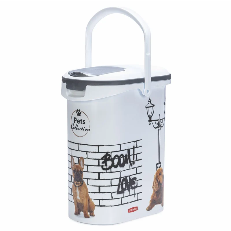 Curver Futterbox - 10 ltr / 4 kg - Snack Behälter Container Dose für Hunde