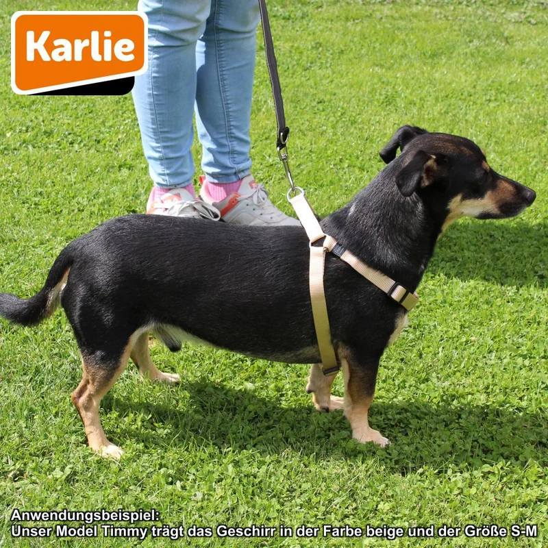 Karlie Geschirr ART SPORTIV PLUS - Step & Go Brustgeschirr - Nylon Hundegeschirr
