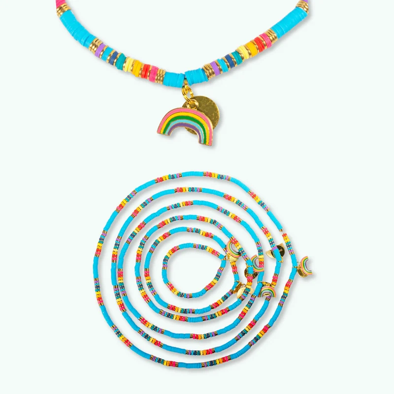 Hundekette Rainbow
