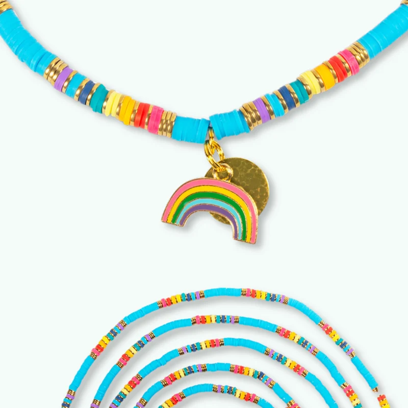 Hundekette Rainbow