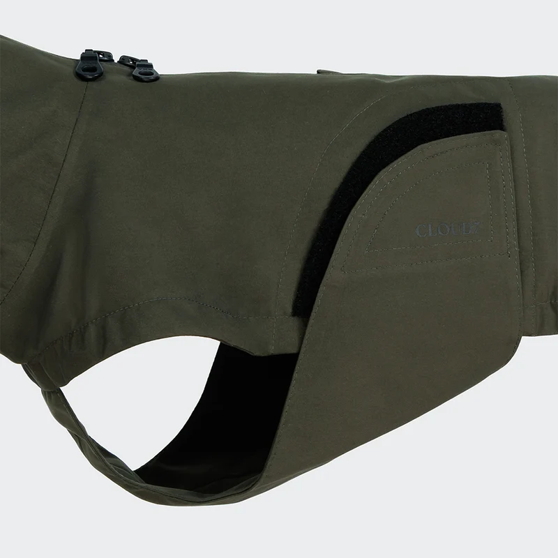 Hunderegenmantel Dublin 2.0, Dark Olive